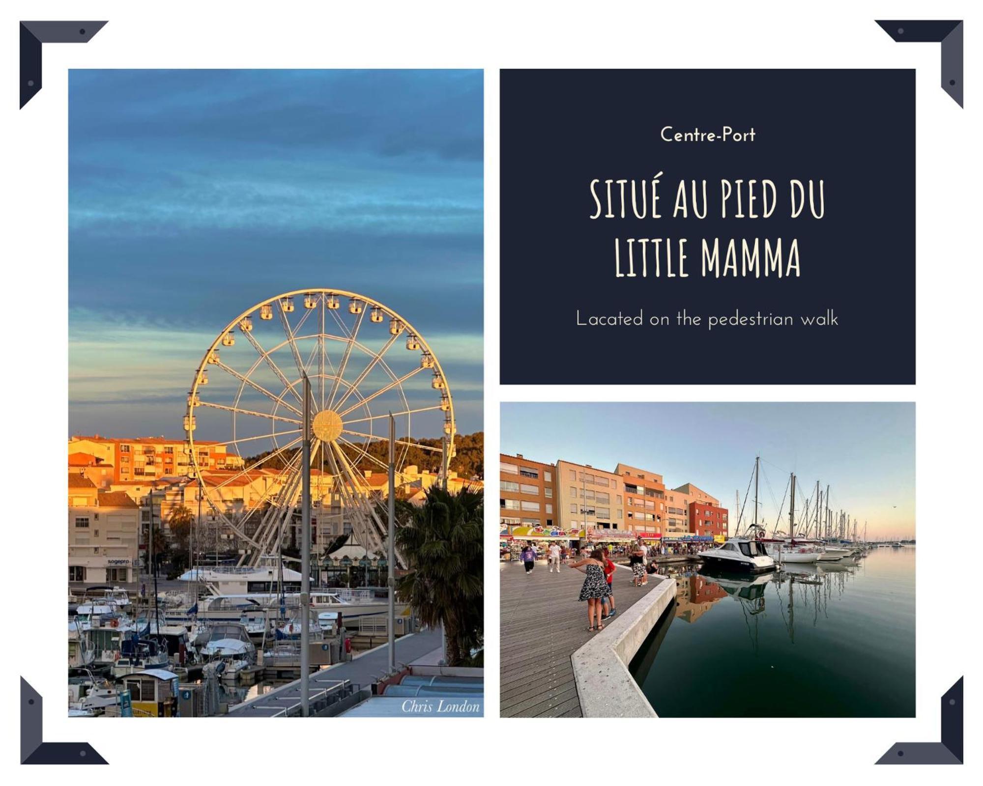 Apartamento Little Mamma - 50M Du Centre Port - Menage Inclus Agde Exterior foto
